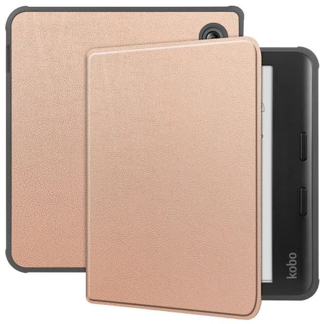 For Kobo Libra Colour Etui PU Læder + TPU E-Reader Cover