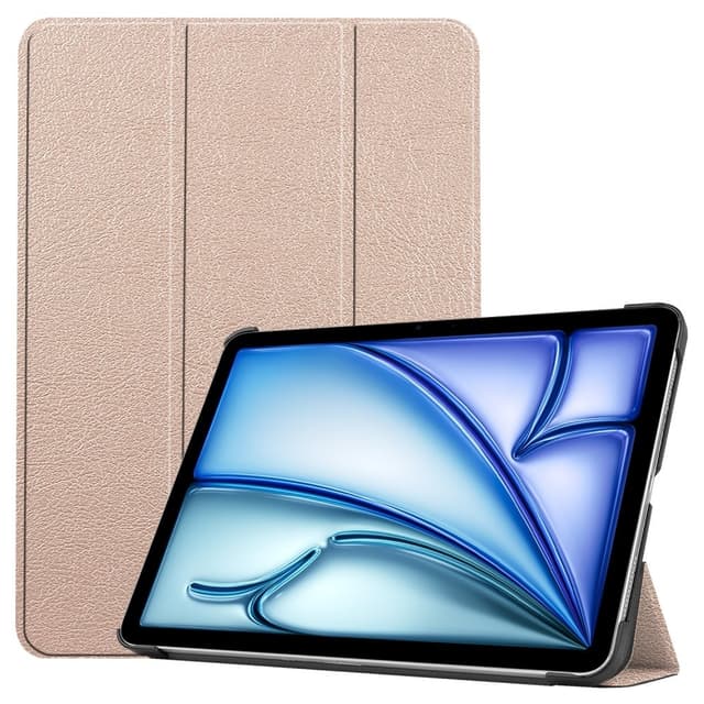 Til iPad Air 11 (2024) Slim Fit Trifoldbart deksel - Gull