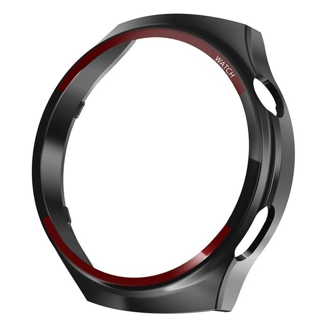 För Huawei Watch 4 Pro Watch Case skyddande skal - Svart+Röd