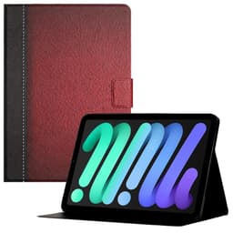 Til iPad 10.9 (2022) Gen 10 Tabletcover Stativetui - Rød