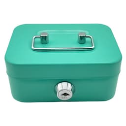Safe Box med nøkkel - grønn