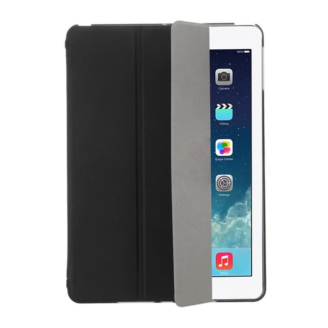 iPad Air/iPad 9.7 2017/2018 Slim fit kolmitaitettava kotelo - Musta