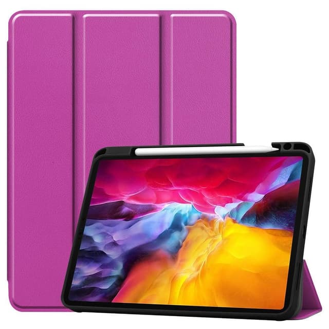 iPad Pro 11 2021 Slim Fit Trefoldelig Deksel - Lilla