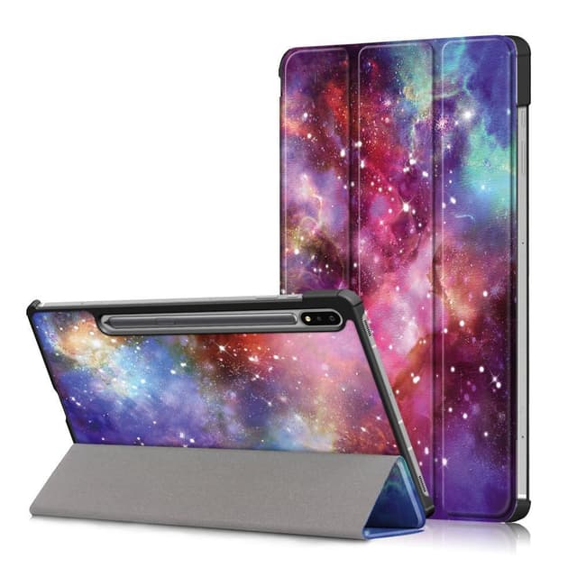 Kolmen taittotelineen älykotelo Samsung Galaxy Tab S7 FE/Tab S7 Plus/Tab S8+ -puhelimelle