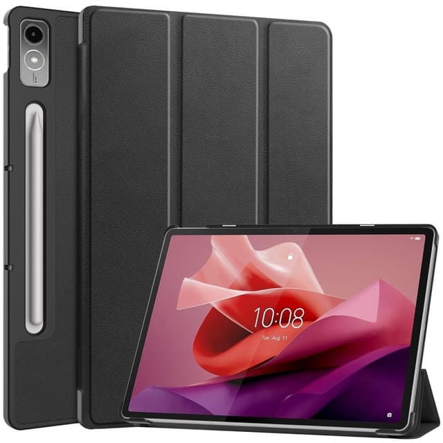 Tri-fold Fodral till Lenovo Tab P12 - Svart