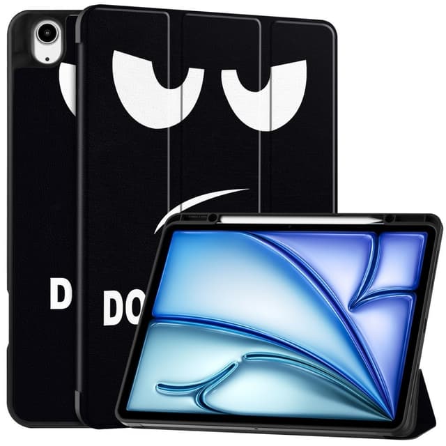 Till iPad Air 13 (2024) Slim fit tri-fold fodral Pennfack - Don't Touch