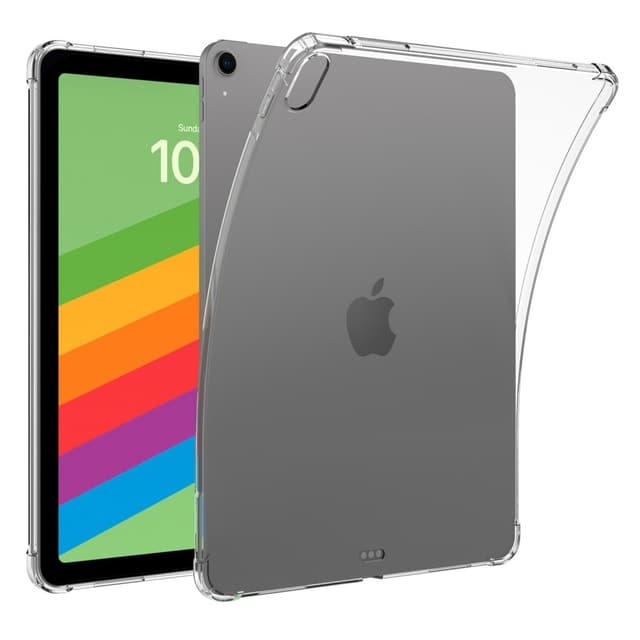 För iPad Air 11 (2024) Transparent Surfplattfodral TPU Baksidesskydd