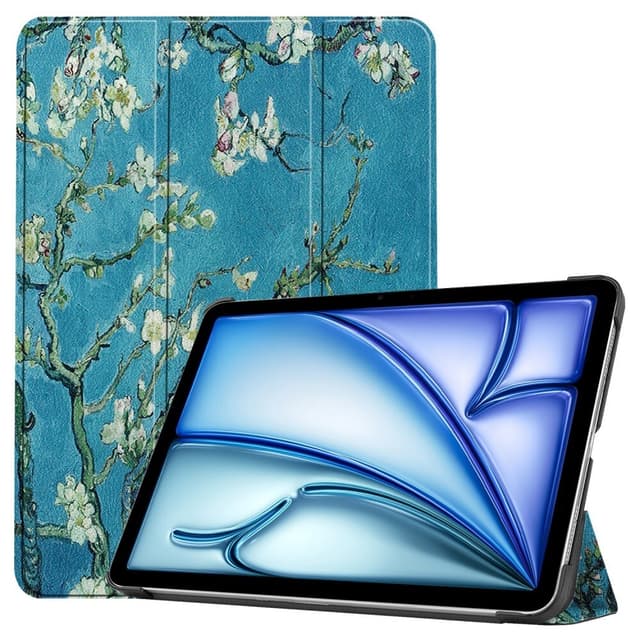 Till iPad Air 11 (2024) Slim fit tri-fold fodral - Blossom