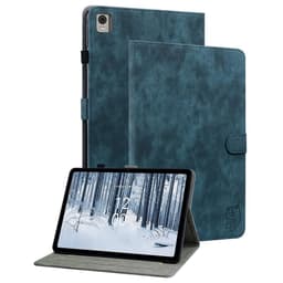 Nokia T21 koteloon painettu söpö tiikeri tabletin kansi kortin pidike - sininen