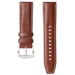 Lær klokkereim til Huawei Watch GT Runner 2 - Chestnut Oak