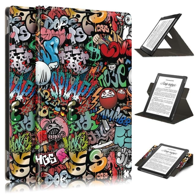 Lukutablettikotelo PocketBook InkPad Lite PB970:lle - Graffiti