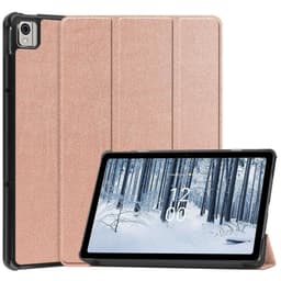 Slim Fit Cover Fodral Till Nokia T21 - Rose Gold
