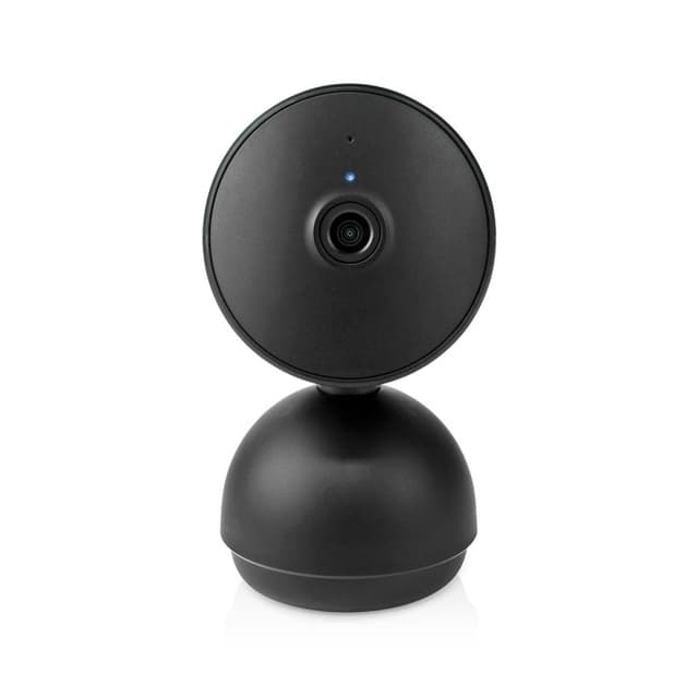 Nedis SmartLife Indendørs Kamera | Wi-Fi | Full HD 1080p | Pan tilt | Cloud Storage (mulighed) / microSD (ikke inkluderet) / Onvif | Med bevægelsessensor | Nattesyn | Sort