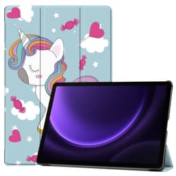 Trifoldet stativ Smart Taske til Samsung Galaxy Tab S9 FE