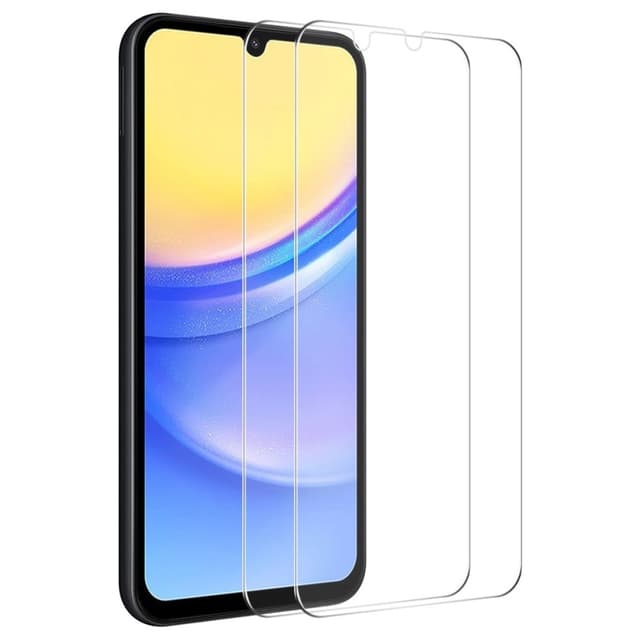 ENKAY 2stk herdet glass skjermbeskyttere til Samsung Galaxy A15