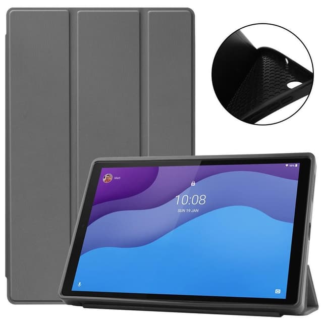 Tri-fold Fodral till Lenovo Tab M10 HD Gen 2 - Grå