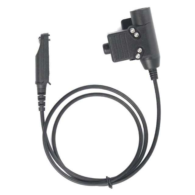För Baofeng UV - 9R UV - 9R Plus UV - XS Ham Radio Walkie Talkie U94 PTT Headset Adapter