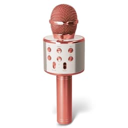 Forever BMS-300 Lite Bluetooth Karaoke-mikrofon med högtalare, Roséguld