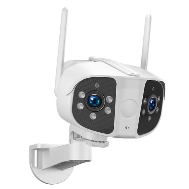 Kamera Utomhus Övervakning Panorama Rörelsedetektor Night Vision