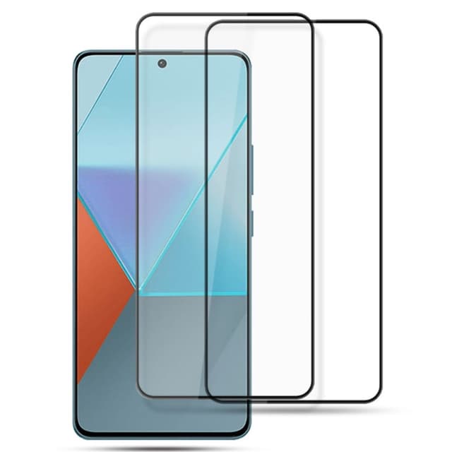 til Xiaomi Redmi Note 13 Pro 5G Skjermbeskytter i Herdet Glass 2-Pakke
