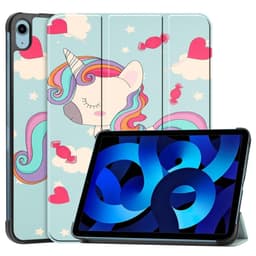 Apple iPad 10.9 2022 Slim fit tri-fold fodral - Unicorn