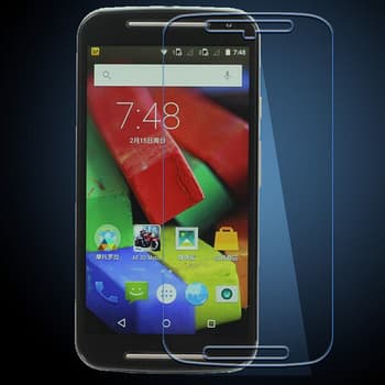 2stk skjermbeskyttere til Motorola Moto G2+rengjøringsklut