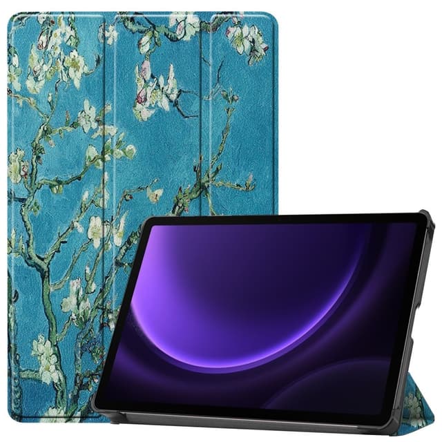Kolmen taittotelineen älykotelo Samsung Galaxy Tab S9 FE -puhelimelle