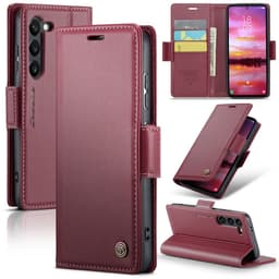 CASEME Retro Lompakkokotelo Samsung Galaxy S25