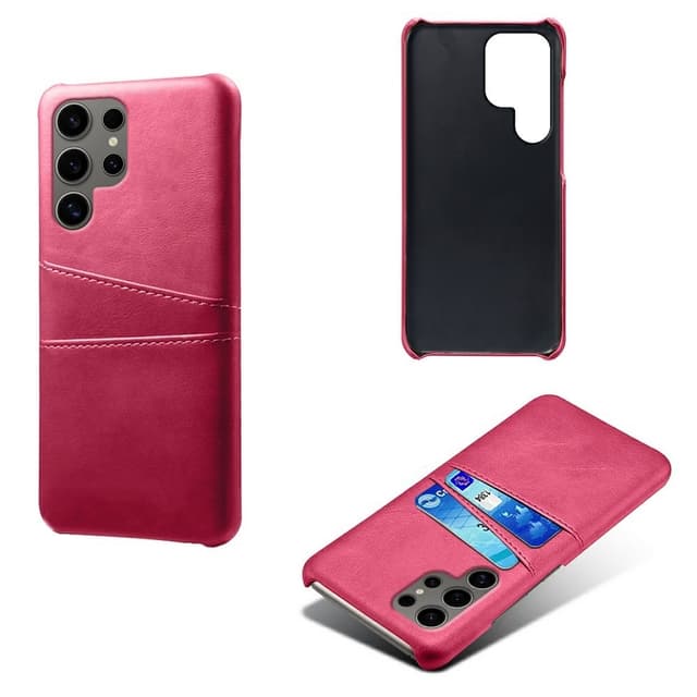 Samsung Galaxy S25 Ultra KSQ Pu-nahkapäällysteinen kuori kova kotelo