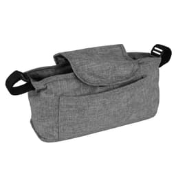 Pet Stroller Organizer Caddy Bag - Grå stoff