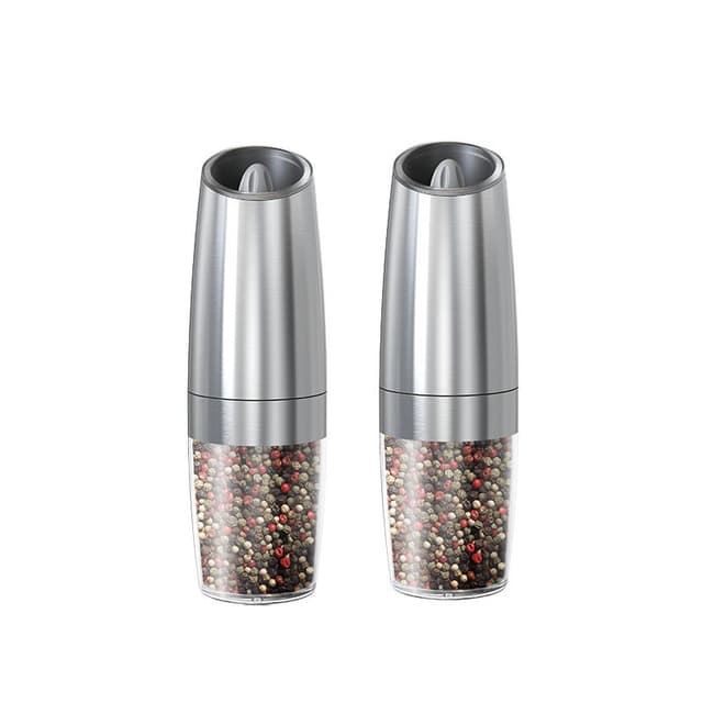 Automatisk & Elektrisk Pepparkvarn - 2 pack