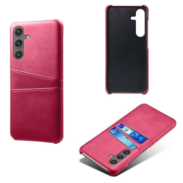 Til Samsung Galaxy S25 KSQ PU-læderbelagt skal hårdt etui