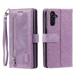 Til Samsung Galaxy S25+ 5G Etui med Lynlåslomme og 9 Kortlommer