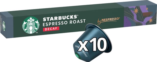 Starbucks by Nespresso Decaf Espresso Roast kapsler ST12429059