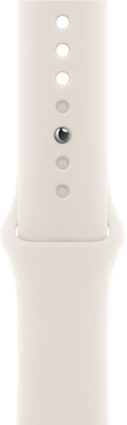 Apple 46 mm Sport Band urheiluranneke M/L (valkoinen)