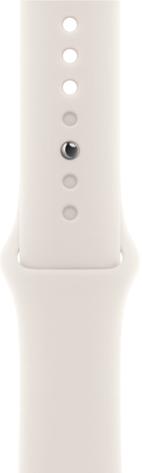 46mm sportband M/L (vitt)