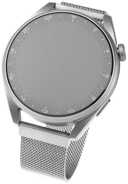 FIXED universal mesh-urrem til smartwatch 20 mm (sølv)