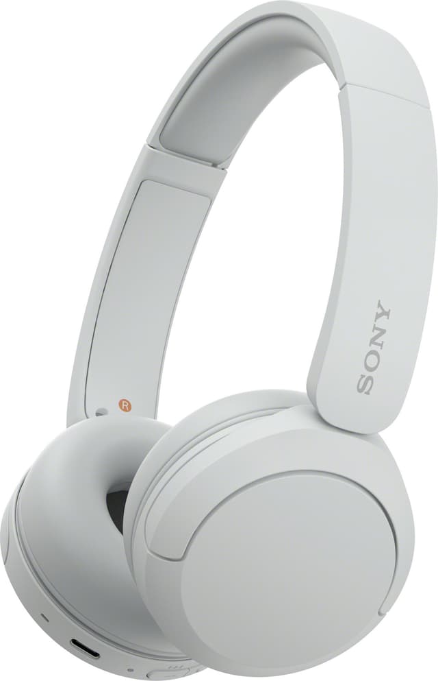 Sony WH-CH520 trådløse on-ear hodetelefoner (hvit)