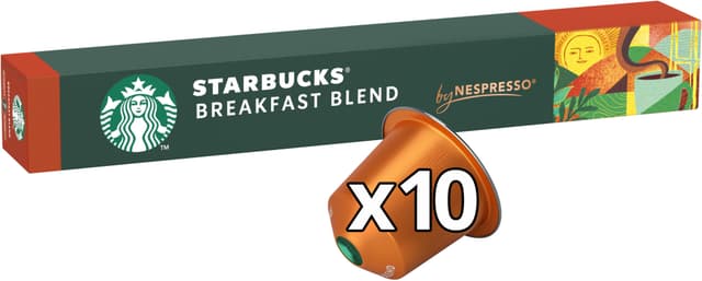 Starbucks by Nespresso Breakfast Blend kaffekapsler 12473157