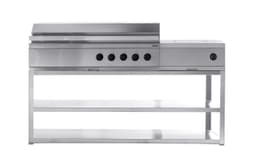 Myoutdoorkitchen - Nordic Line - Frittstående utekjøkken - Skagen (Rustfritt)