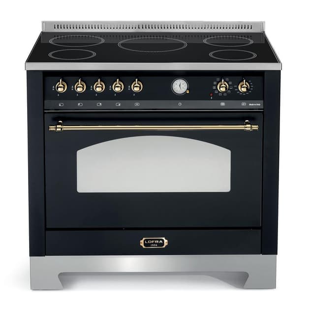 Lofra - Dolce Vita 90 cm (1 ovn) (Sort/Messing) Induktion