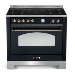 Lofra - Dolce Vita 90 cm (1 ovn) (Svart/Messing) Induksjon
