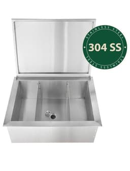 Myoutdoorkitchen - Built-in - Innbyggbar isbeholder 70 cm