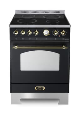 Lofra - Dolce Vita 60 cm (1 ugn) (Svart/Mässing) Induktion