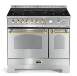 Lofra - Dolce Vita 90 cm (2 ovner) (Rustfri/Messing) Induksjon