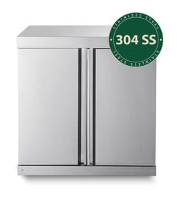 Modul med förvaringsskåp - Stainless
