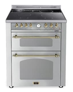 Lofra Spis - Dolce Vita 70 cm (2 ugnar)(Rostfri/Mässing) Induktion