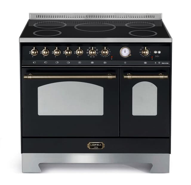 Lofra - Dolce Vita 90 cm (2 ugnar) (Svart/Brons) Induktion
