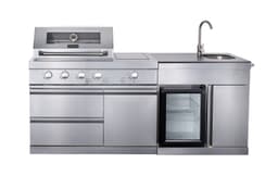 Pure - Fristående utekök - Compact - Stainless