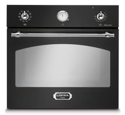 Inbyggbar ugn Dolce Vita 60 cm (Svart/Krom)